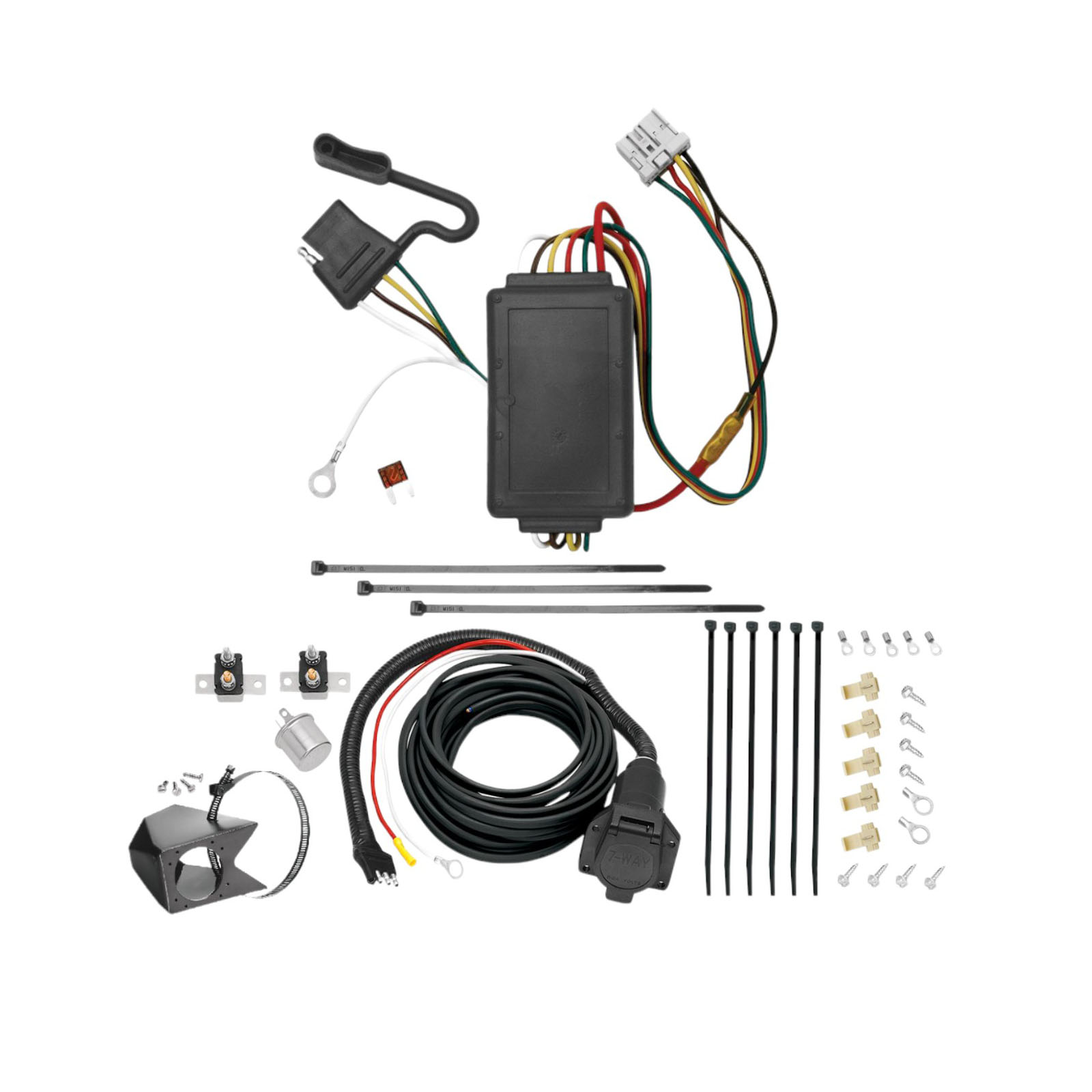 2005-2010 Honda Odyssey  Tekonsha Custom 7-Way + Brake Controller Install Kit thumbnail 0