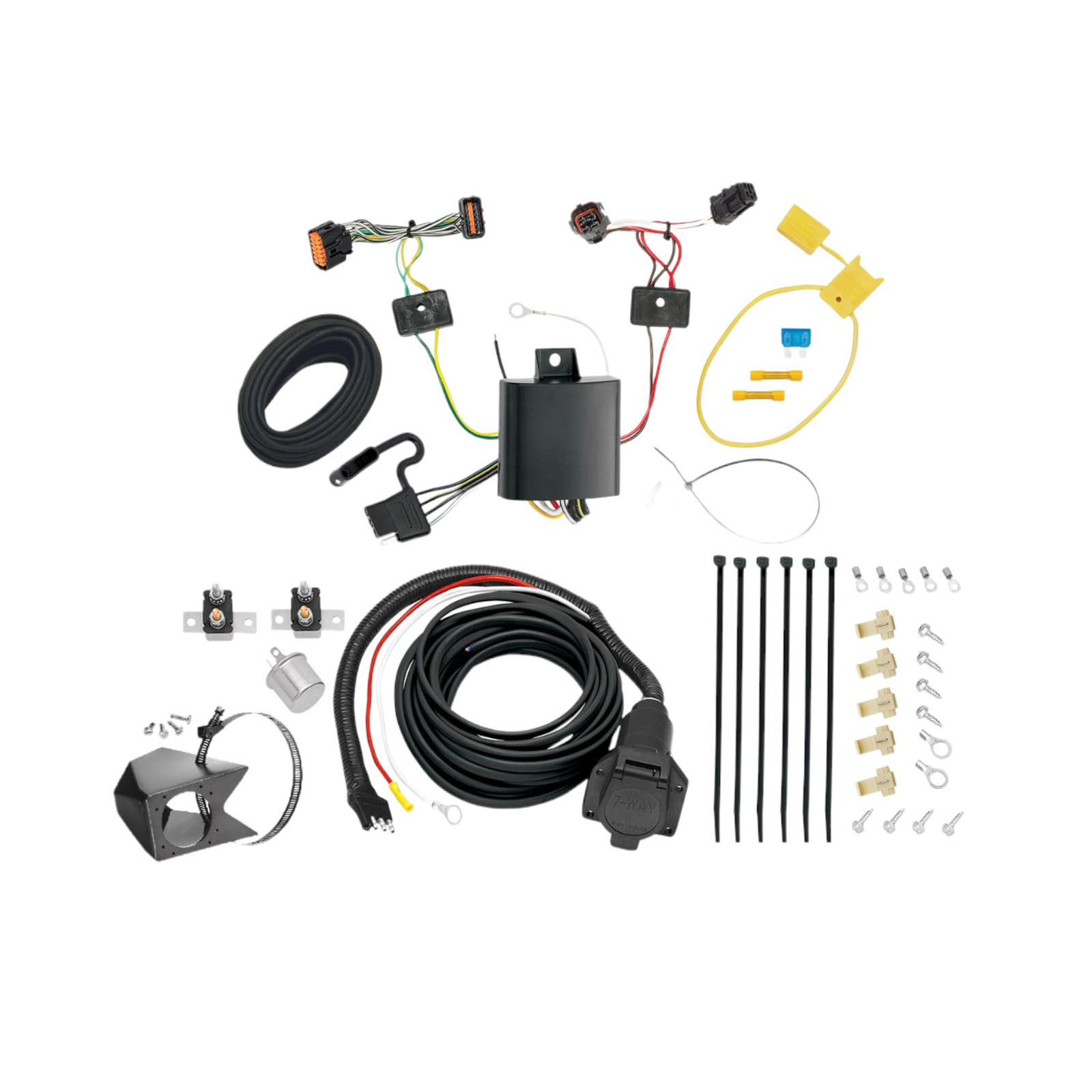 2017-2022 KIA Sportage  Tekonsha Custom 7-Way + Brake Controller Install Kit thumbnail 0