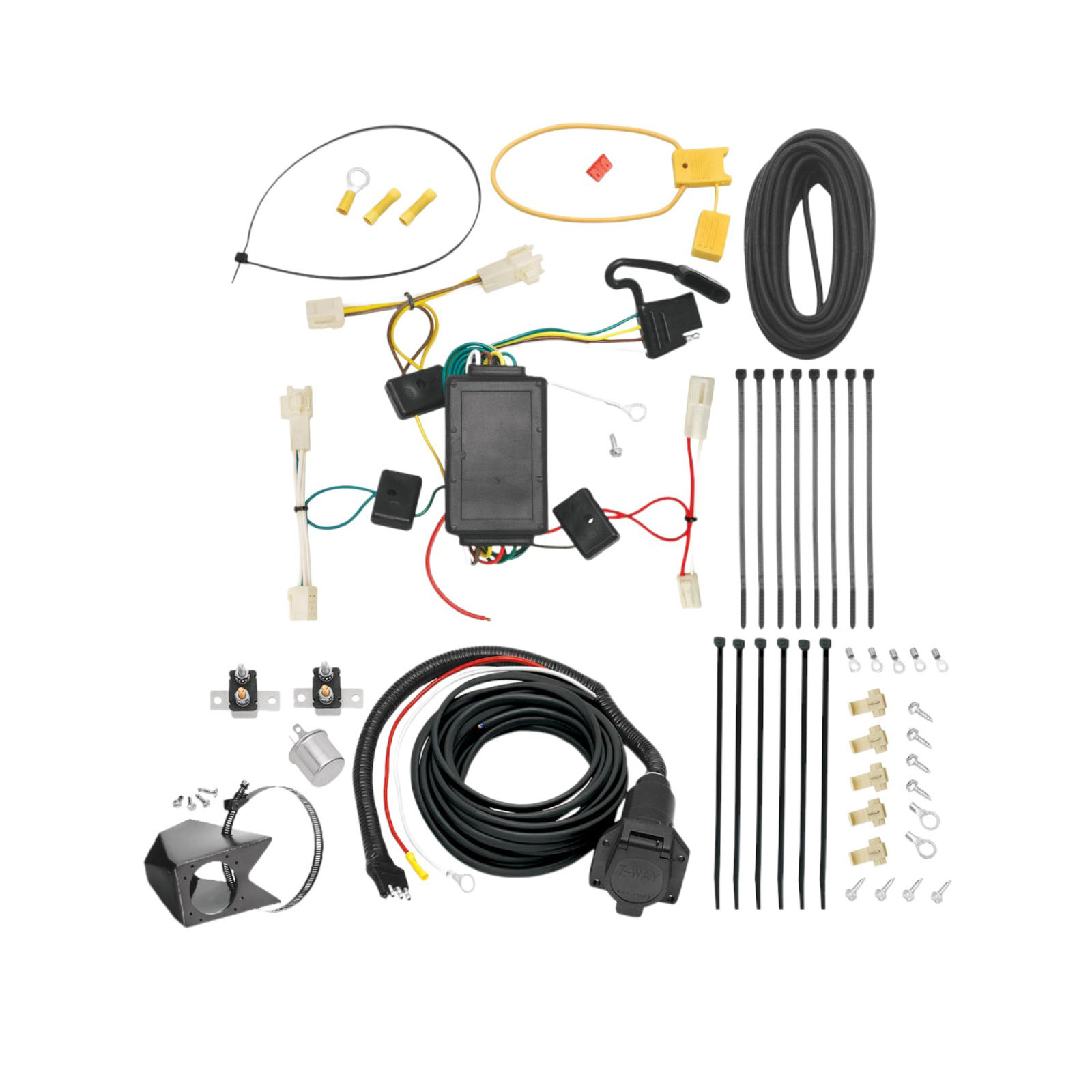 2007-2009 Lexus RX350  Tekonsha Custom 7-Way + Brake Controller Install Kit thumbnail 0