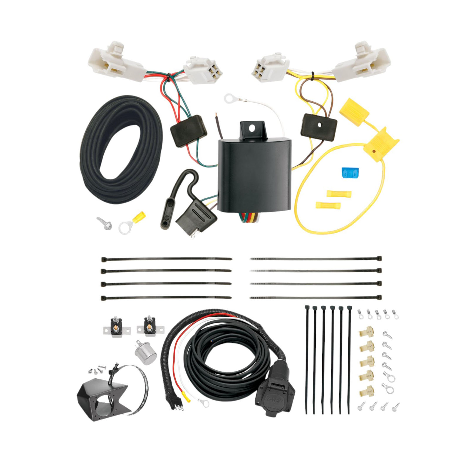 2013-2018 Toyota Avalon  Tekonsha Custom 7-Way + Brake Controller Install Kit thumbnail 0
