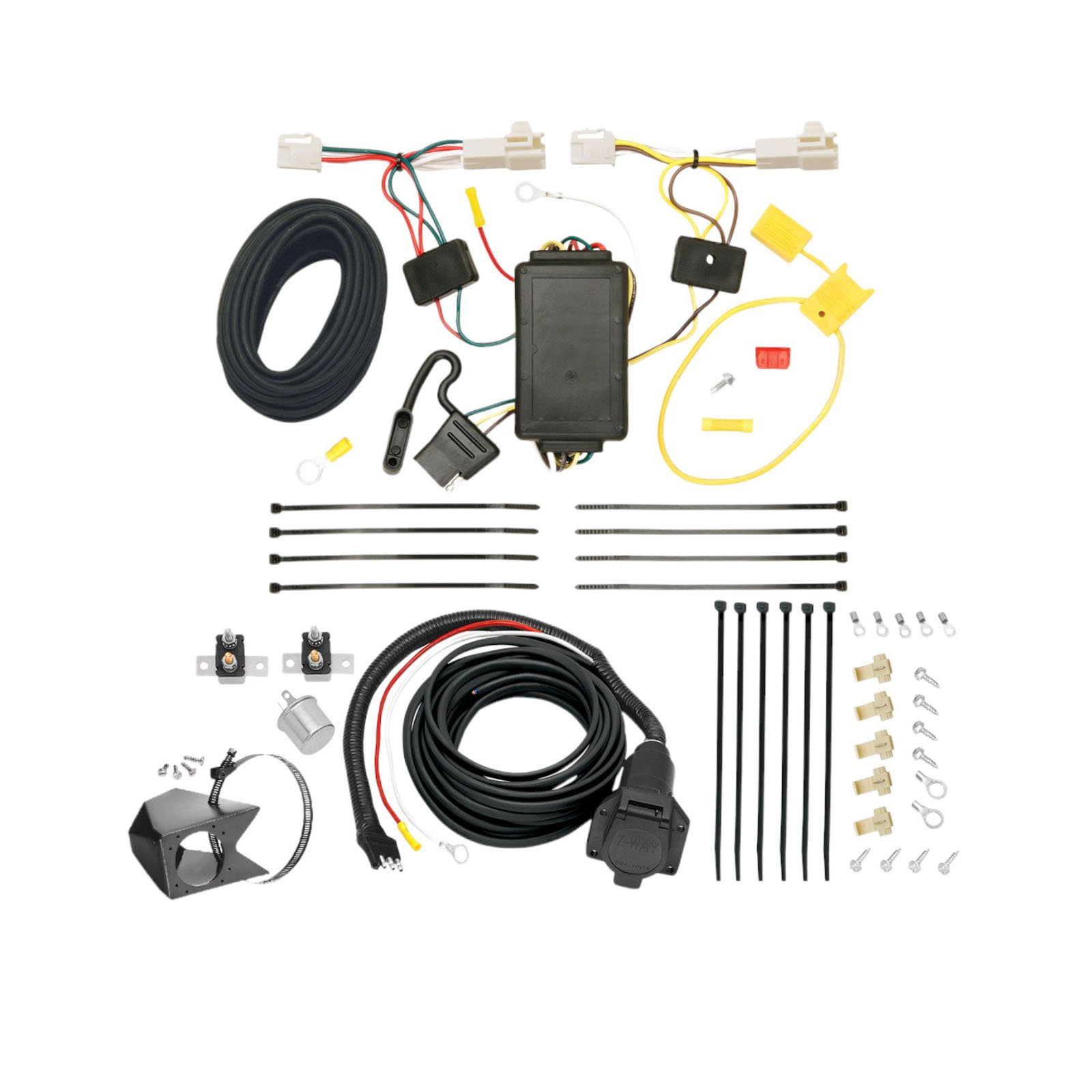 2009-2013 Toyota Corolla  Tekonsha Custom 7-Way + Brake Controller Install Kit thumbnail 0