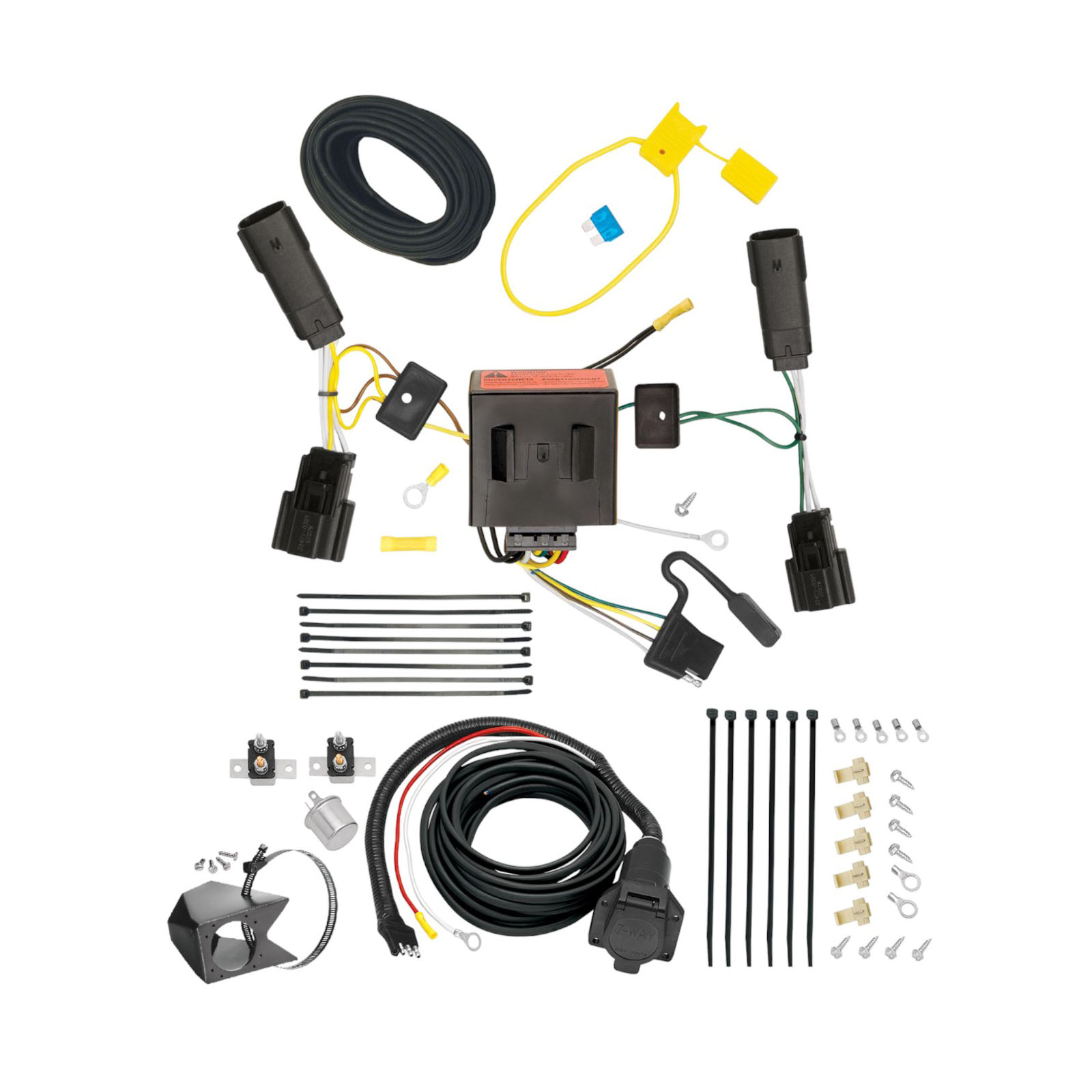 2011-2015 Lincoln MKX  Tekonsha Custom 7-Way + Brake Controller Install Kit thumbnail 0