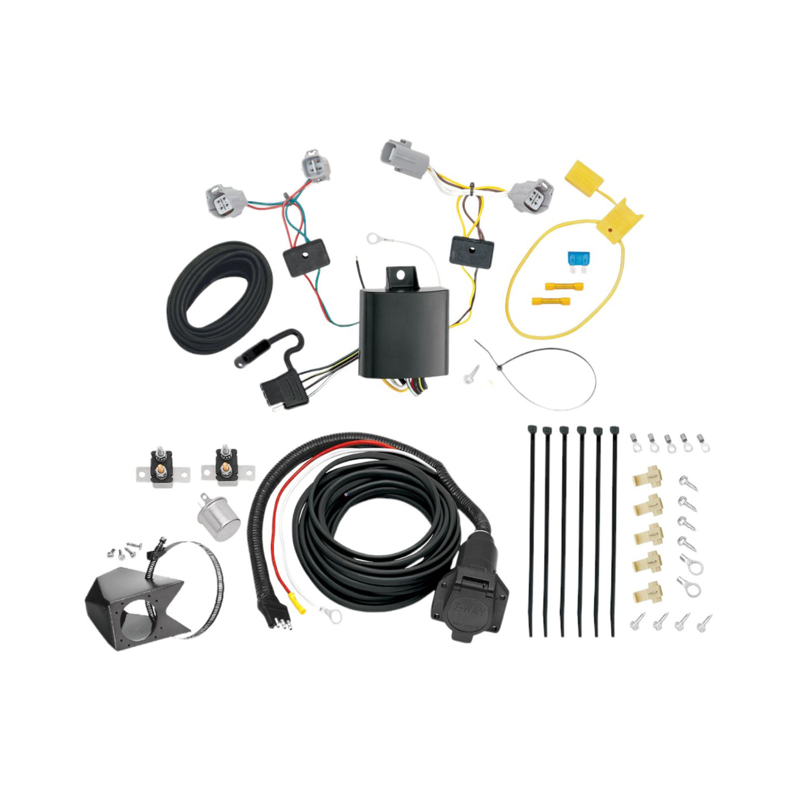 2018-2022 Toyota C-HR  Tekonsha Custom 7-Way + Brake Controller Install Kit thumbnail 0