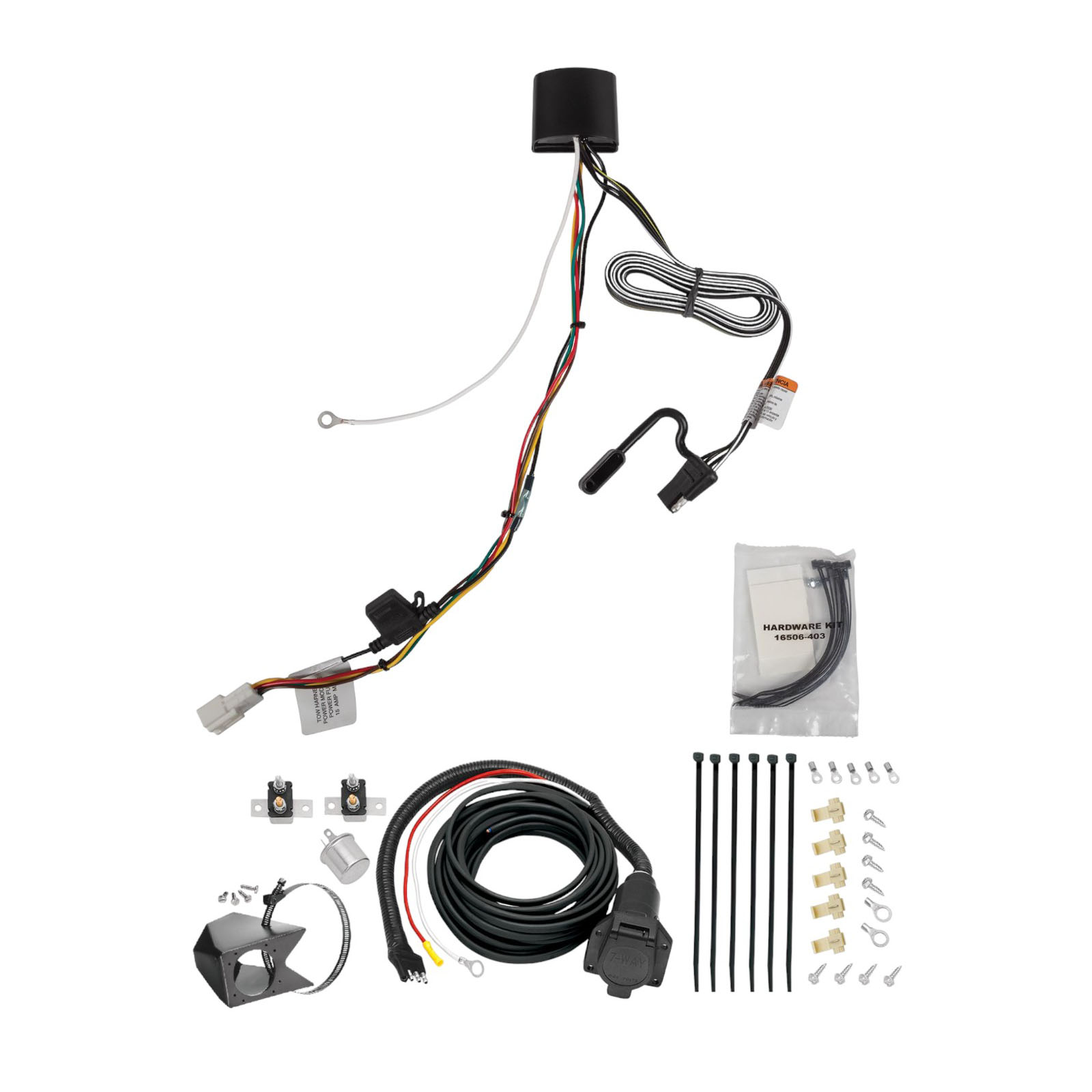 2021-2024 Toyota Sienna  Tekonsha Custom 7-Way + Brake Controller Install Kit thumbnail 0