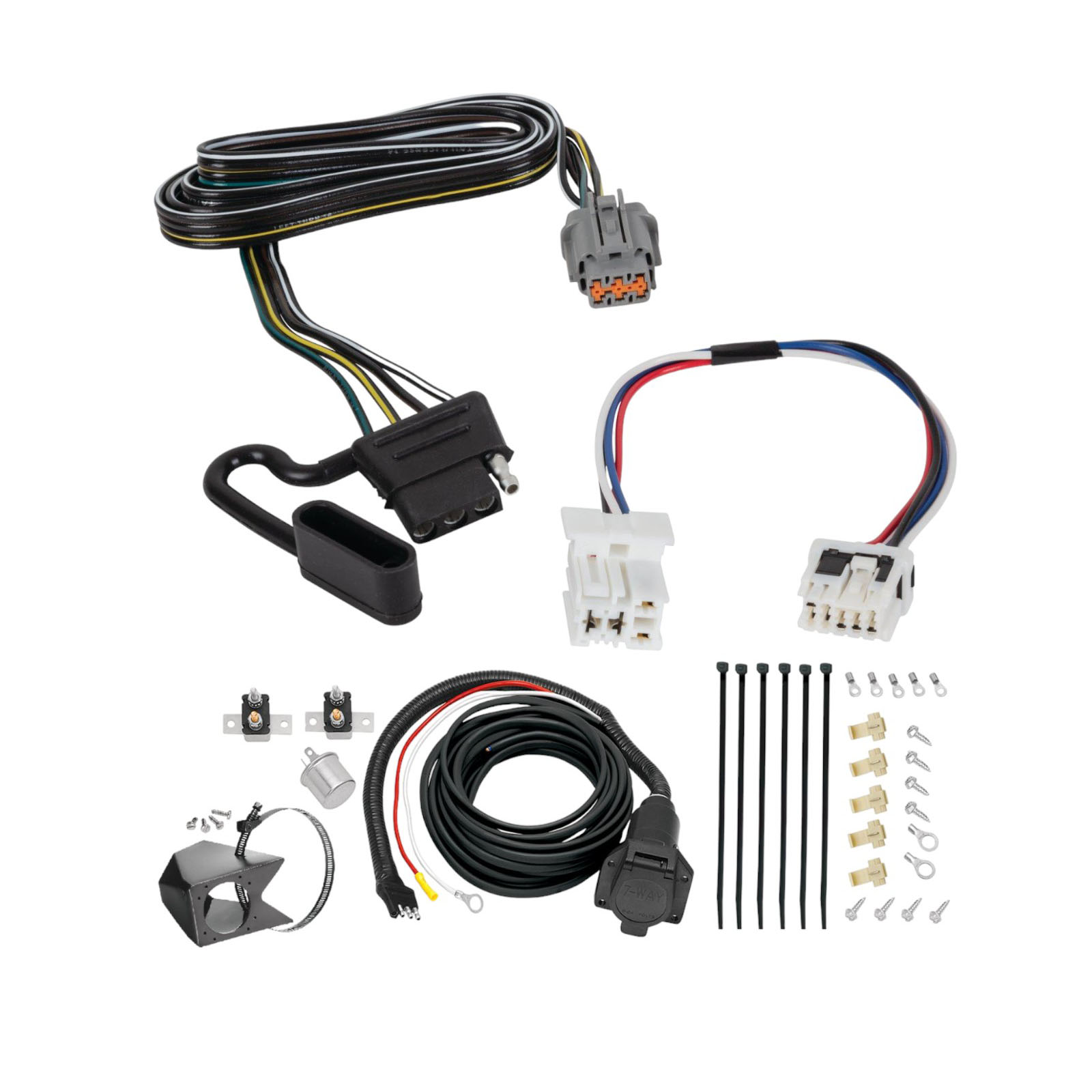 2022-2024 Nissan Pathfinder  Tekonsha Custom 7-Way + Brake Controller Install Kit thumbnail 0