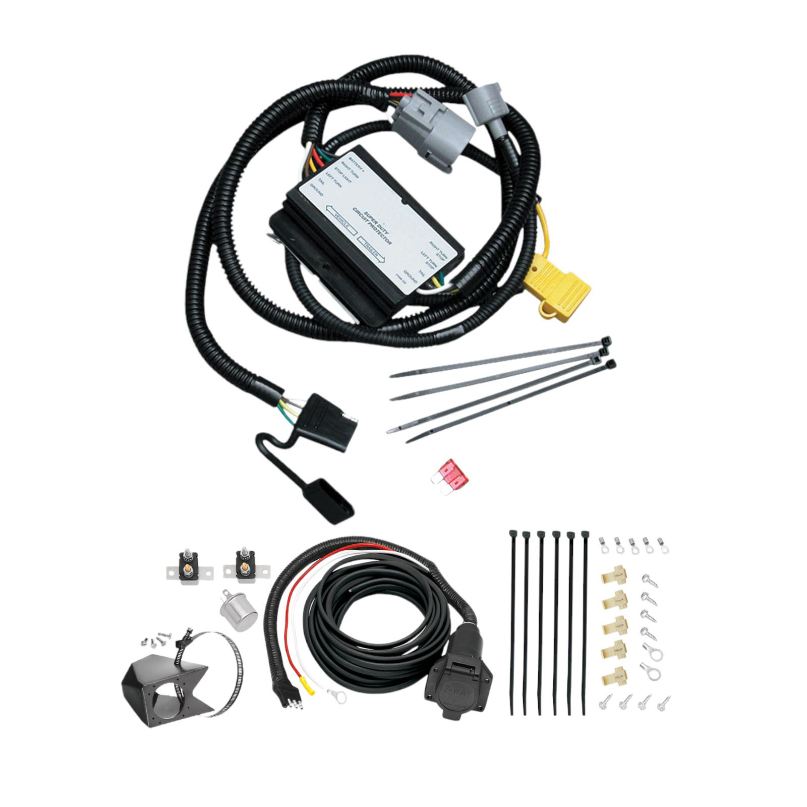 2001-2002 Toyota Tundra  Tekonsha Custom 7-Way + Brake Controller Install Kit thumbnail 0