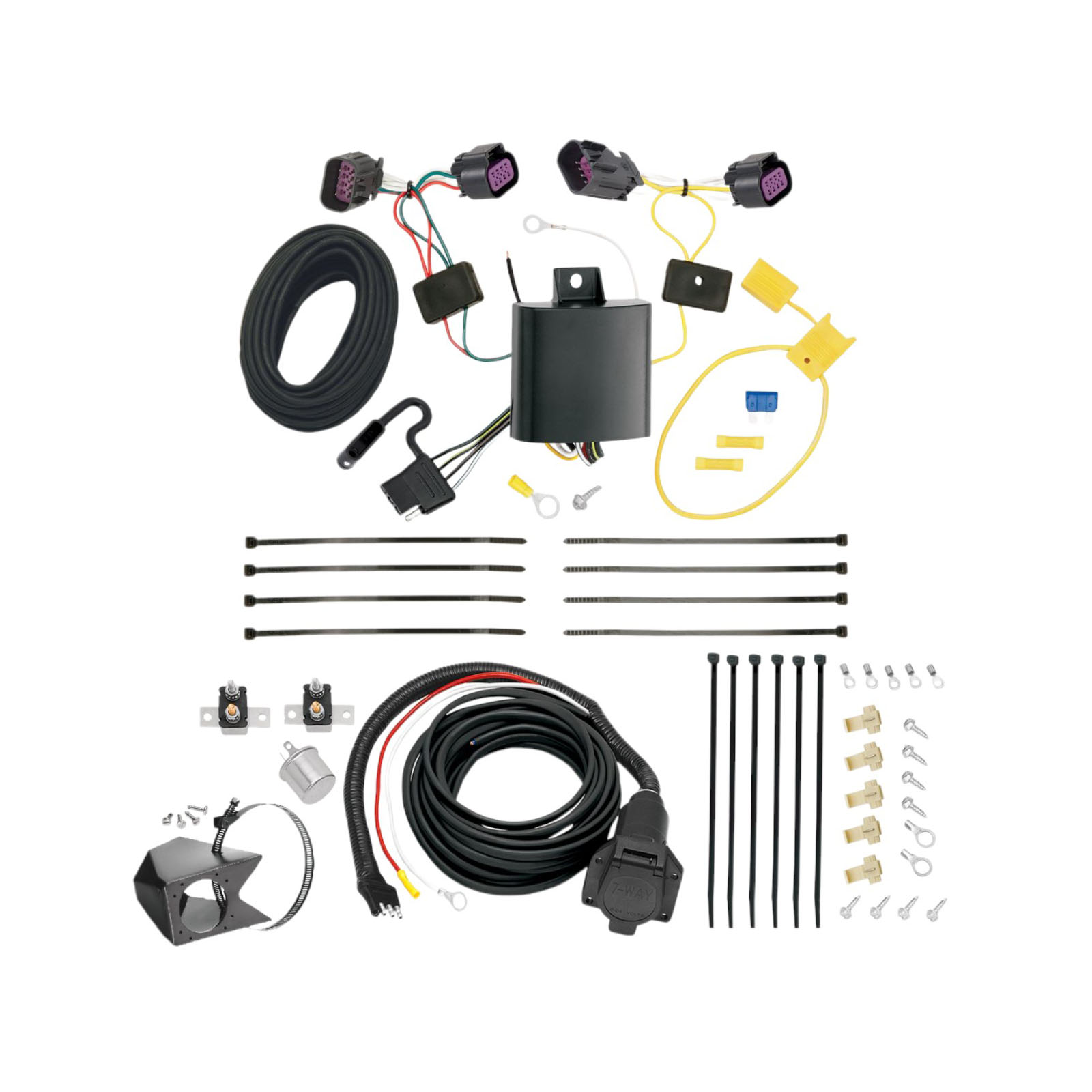 2015-2023 RAM ProMaster City  Tekonsha Custom 7-Way + Brake Controller Install Kit thumbnail 0