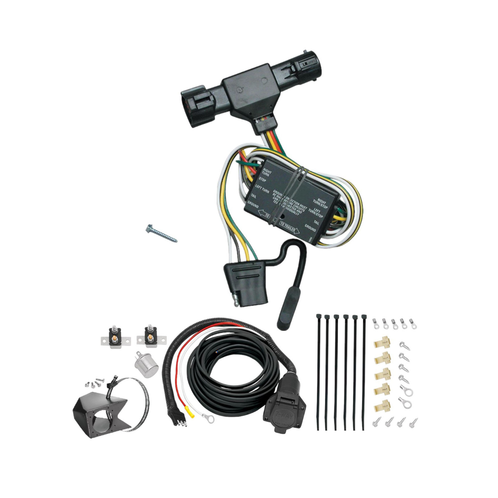 1994-1997 Mazda B2300  Tekonsha Custom 7-Way + Brake Controller Install Kit thumbnail 0