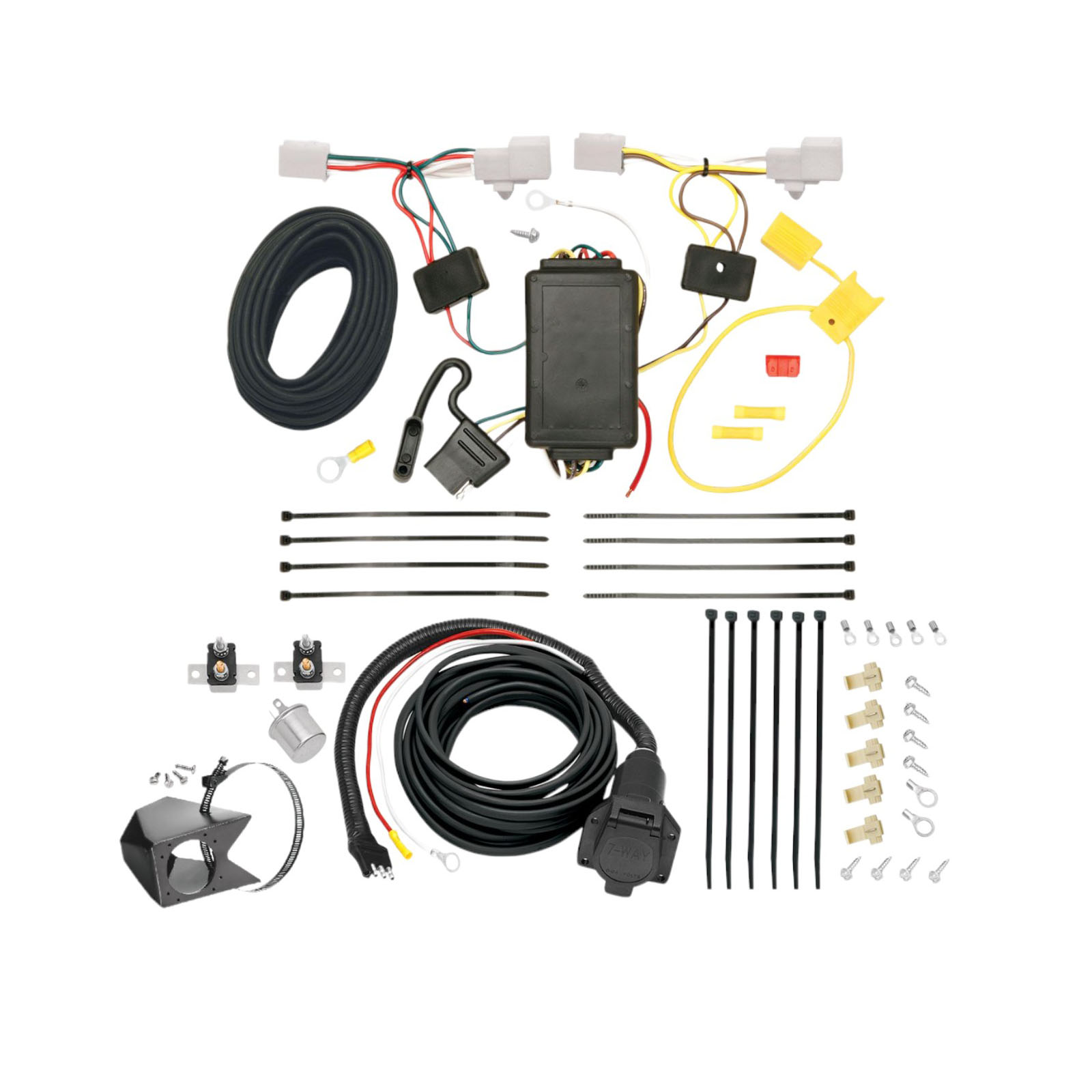 2007-2015 Mazda CX-9  Tekonsha Custom 7-Way + Brake Controller Install Kit thumbnail 0