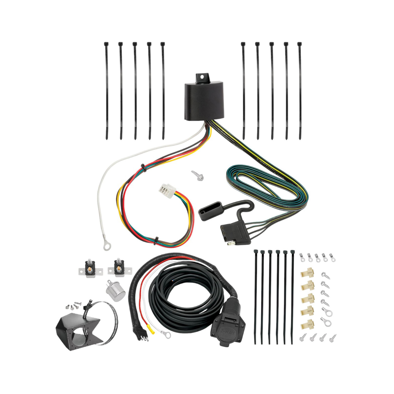 2016-2023 Mazda CX-9 w/Factory Tow Package Tekonsha Custom 7-Way + Brake Controller Install Kit thumbnail 0