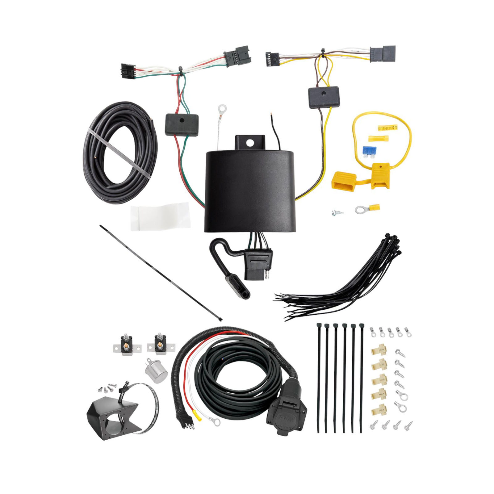 2018-2024 Volvo XC60  Tekonsha Custom 7-Way + Brake Controller Install Kit thumbnail 0