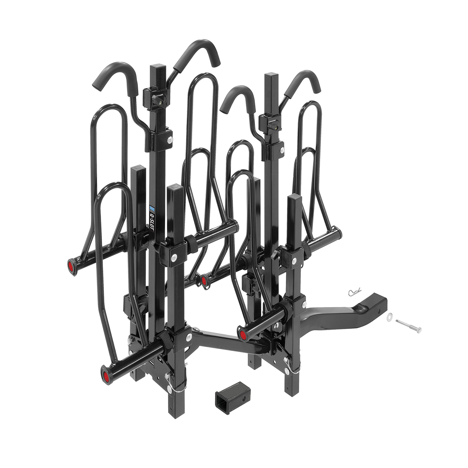 Reese Towpower Q-Slot Trailer Hitch Bike Carrier, 4-Bike, 2 Inch Receiver thumbnail 3