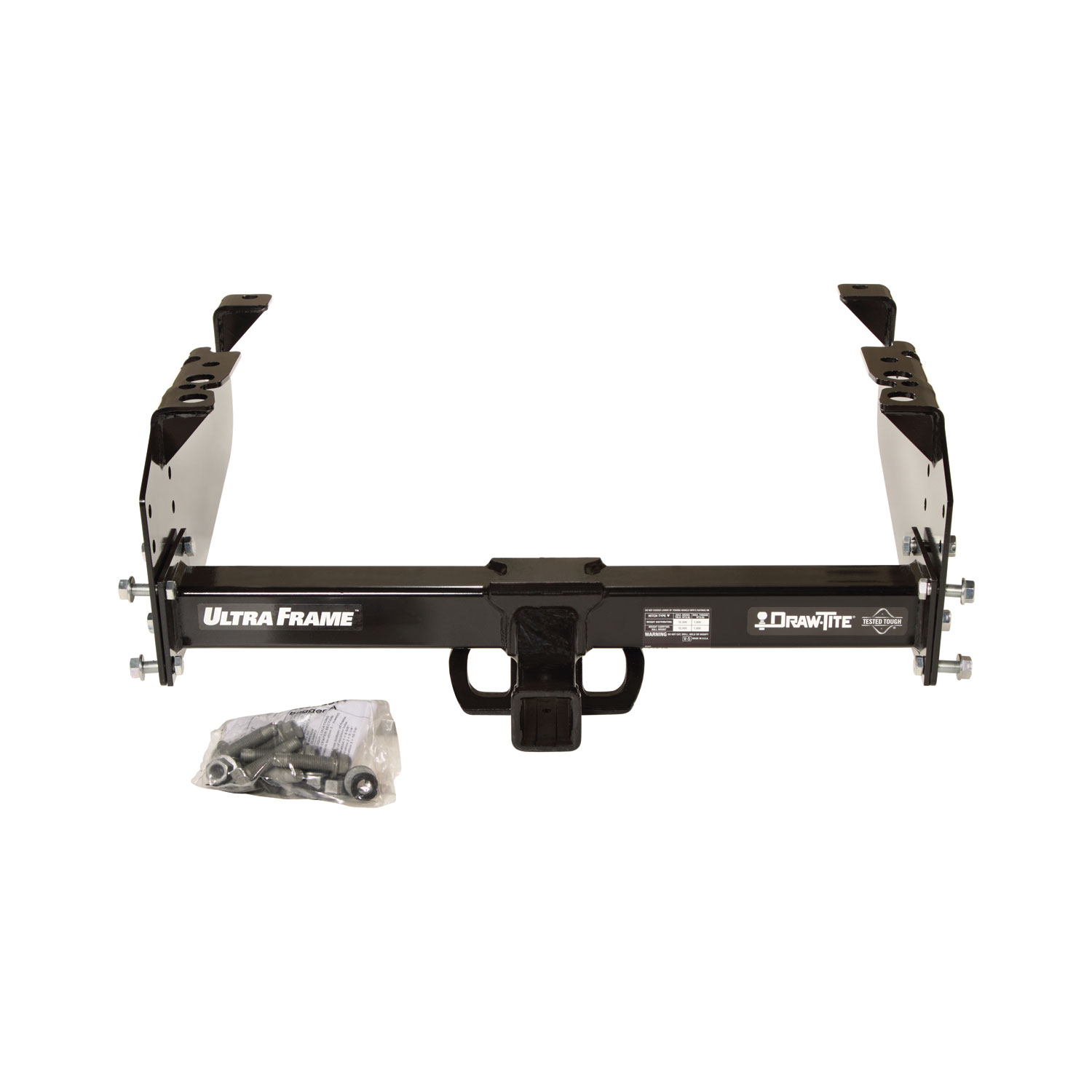 1967-1978 GMC C25 Draw-tite Class 5 Trailer Hitch, 2 Inch Square Receiver Bundle w/ Plug-n-Play T-One Wiring Harness 41947 thumbnail 7