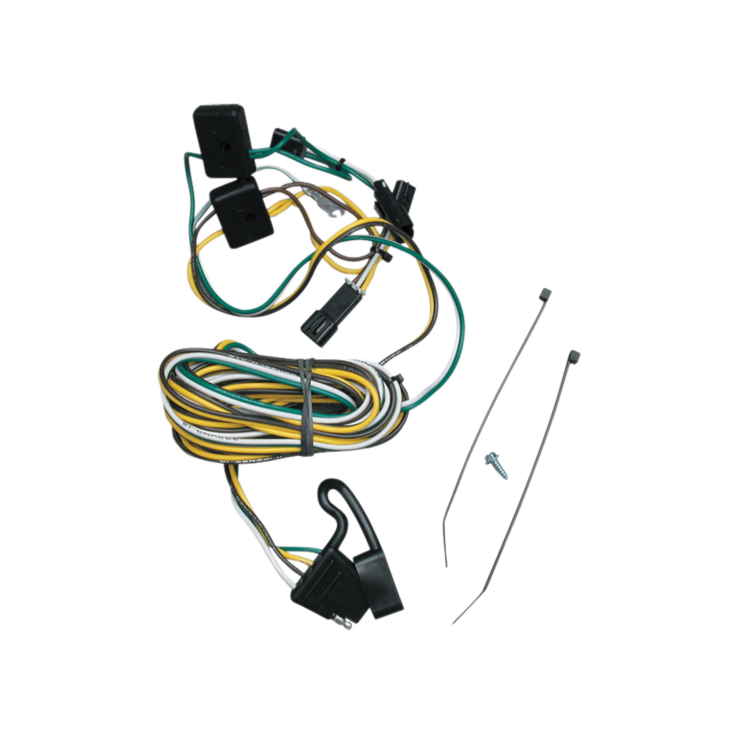 1987-1995 Chevrolet G10 Draw-tite Class 3 Trailer Hitch, 2 Inch Square Receiver Bundle w/ Plug-n-Play T-One Wiring Harness 75121 thumbnail 1