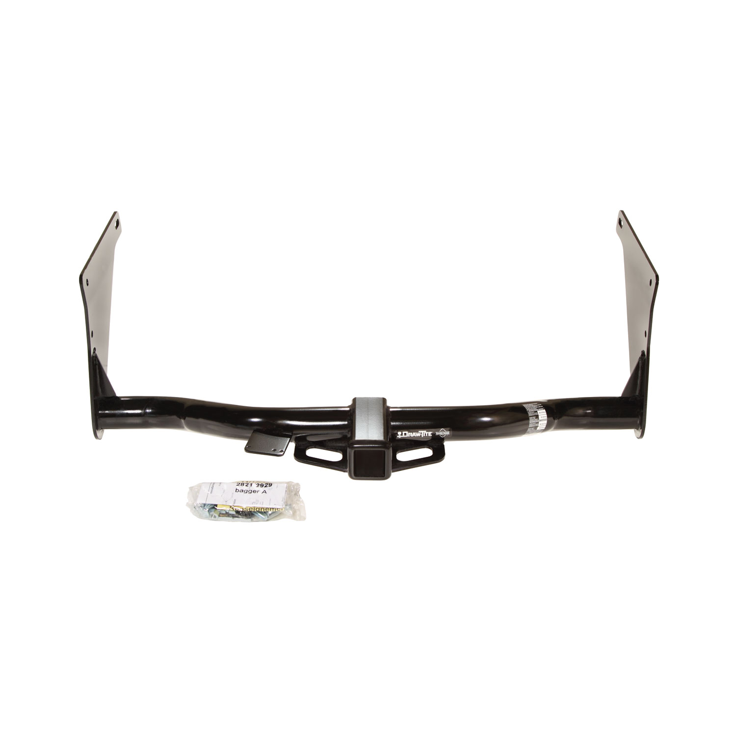 2013-2016 Ford Escape Draw-tite Class 3 Trailer Hitch, 2 Inch Square Receiver Bundle w/ Plug-n-Play T-One Wiring Harness 75758 thumbnail 7