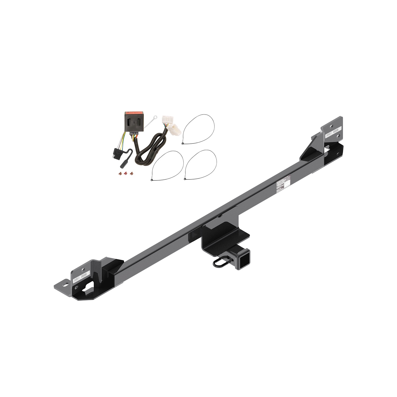 2011-2017 Honda Odyssey Draw-tite Class 3 Trailer Hitch, 2 Inch Square Receiver Bundle w/ Plug-n-Play T-One Wiring Harness 76025 thumbnail 0