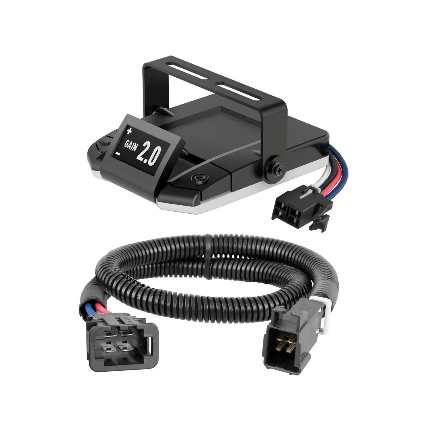 2019-2024 Audi Q8 With factory 7-way CURT Assure Proportional 1-4 Axel Auto Leveling Motion-Sensing Trailer Brake Controller thumbnail 0