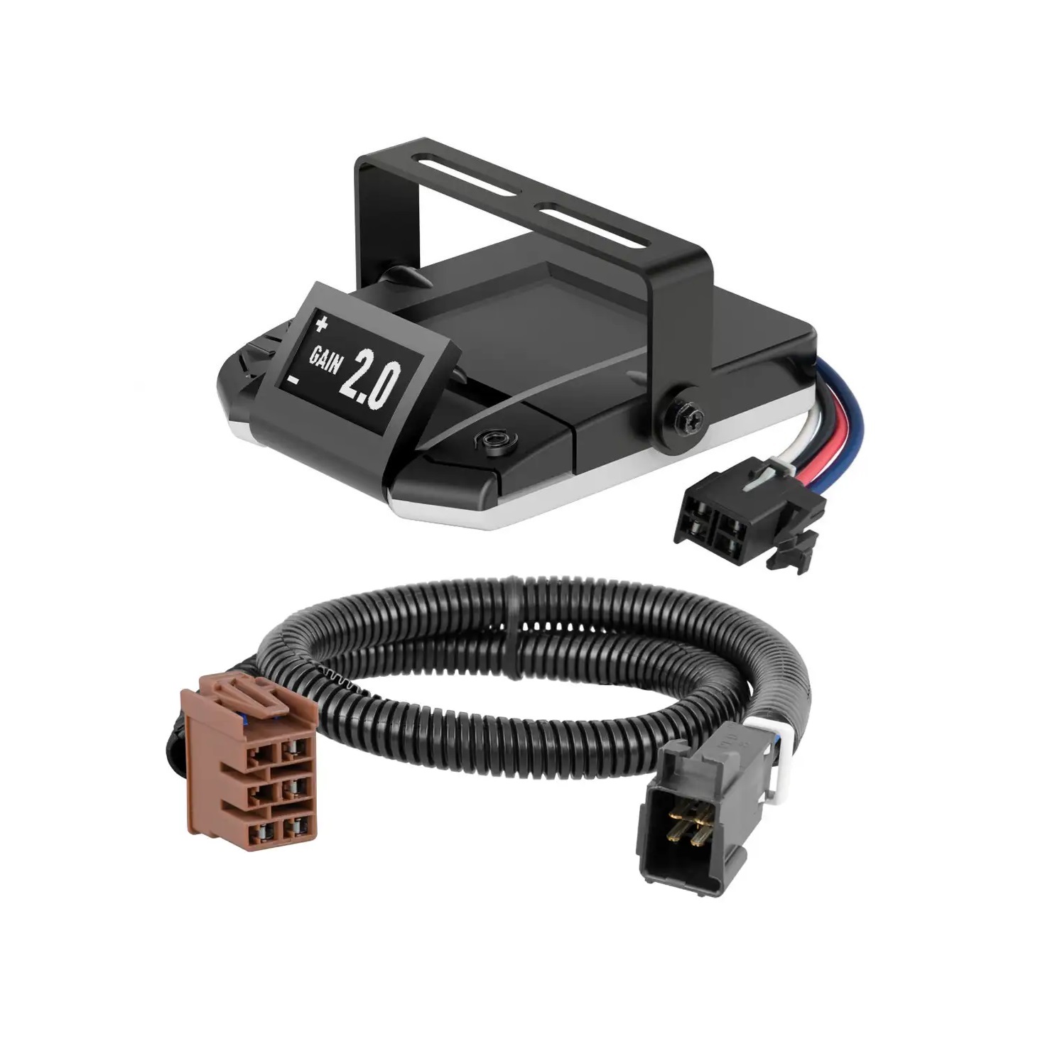 2000-2002 Chevrolet Suburban 1500 All CURT Assure Proportional 1-4 Axel Auto Leveling Motion-Sensing Trailer Brake Controller thumbnail 0