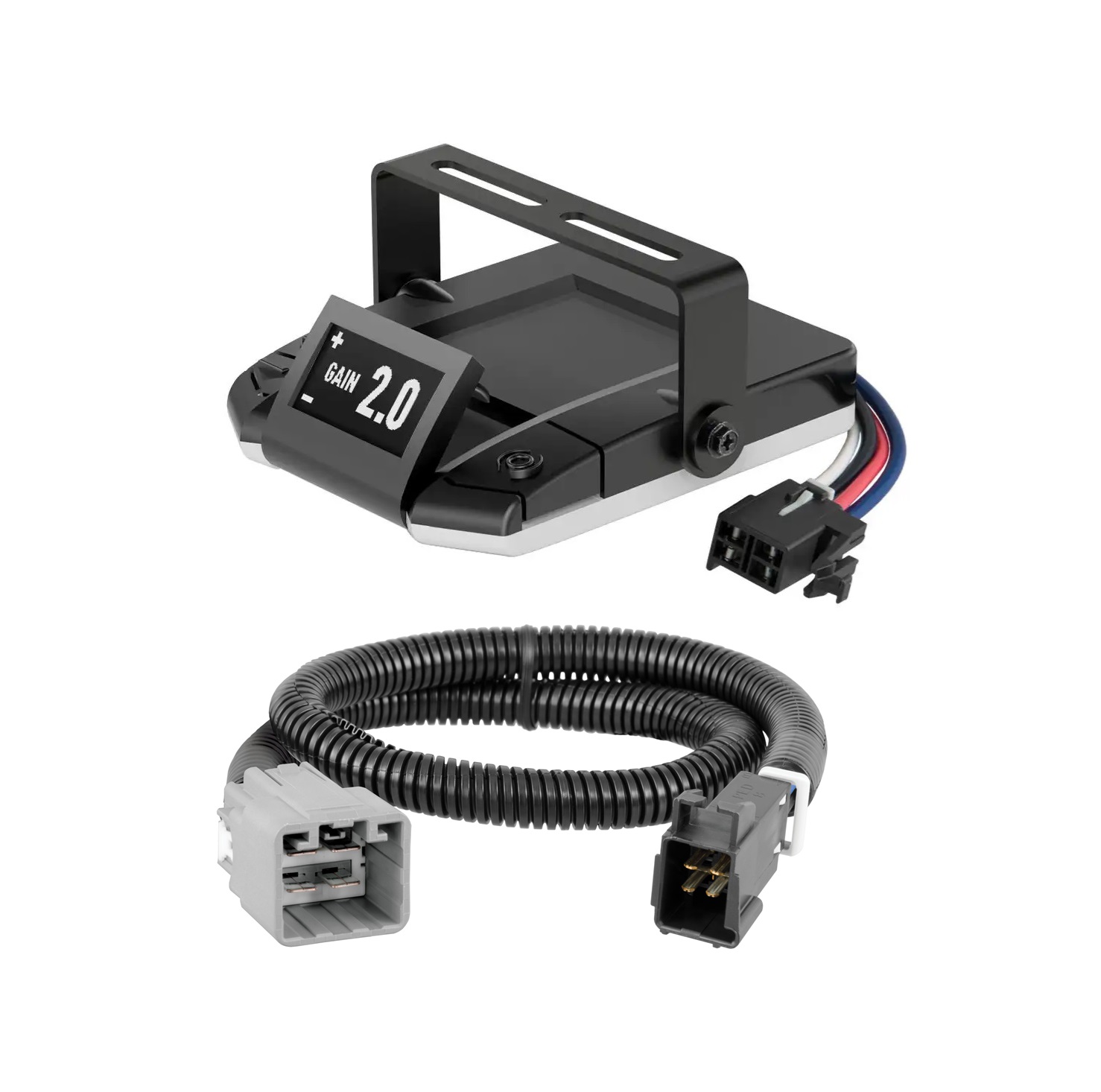 2005-2007 Ford F-350 Super Duty All CURT Assure Proportional 1-4 Axel Auto Leveling Motion-Sensing Trailer Brake Controller thumbnail 0