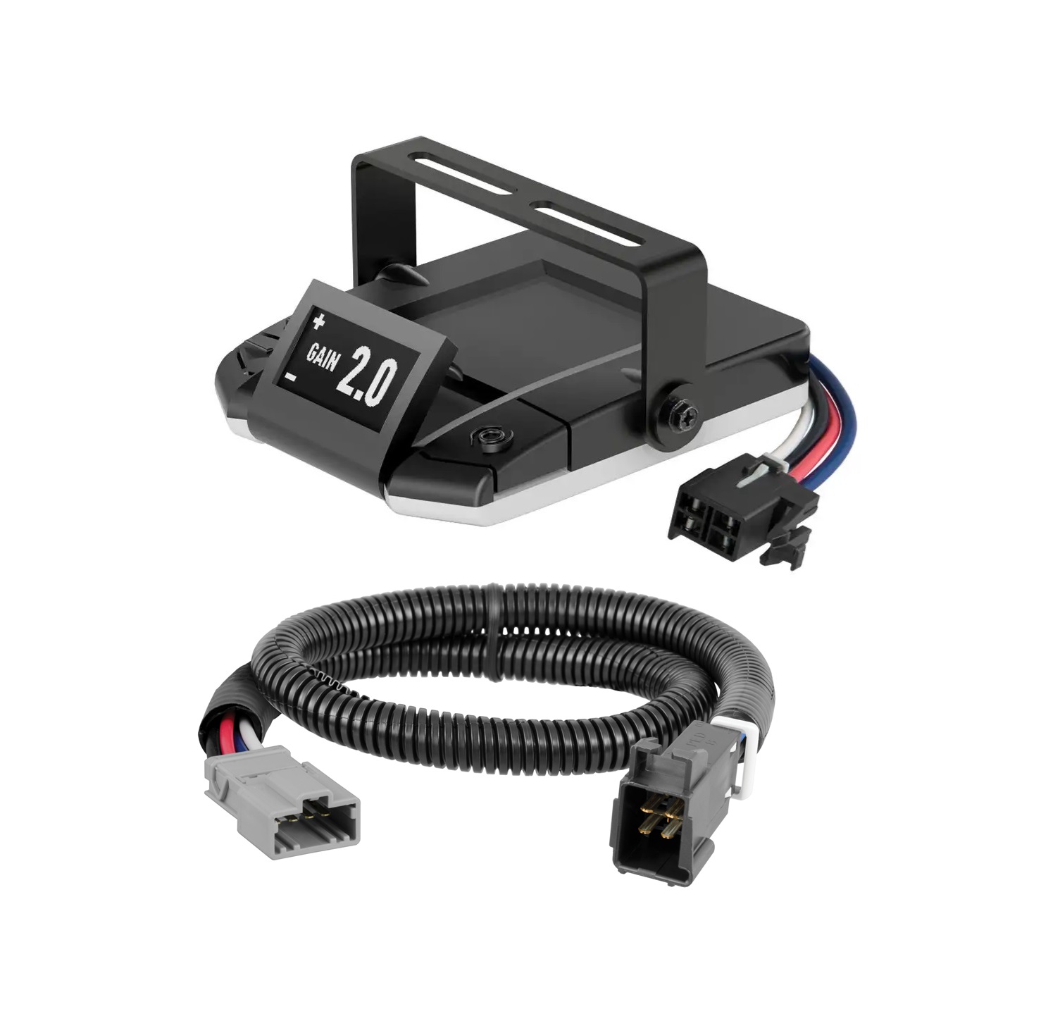 2006-2024 Honda Ridgeline All CURT Assure Proportional 1-4 Axel Auto Leveling Motion-Sensing Trailer Brake Controller thumbnail 0