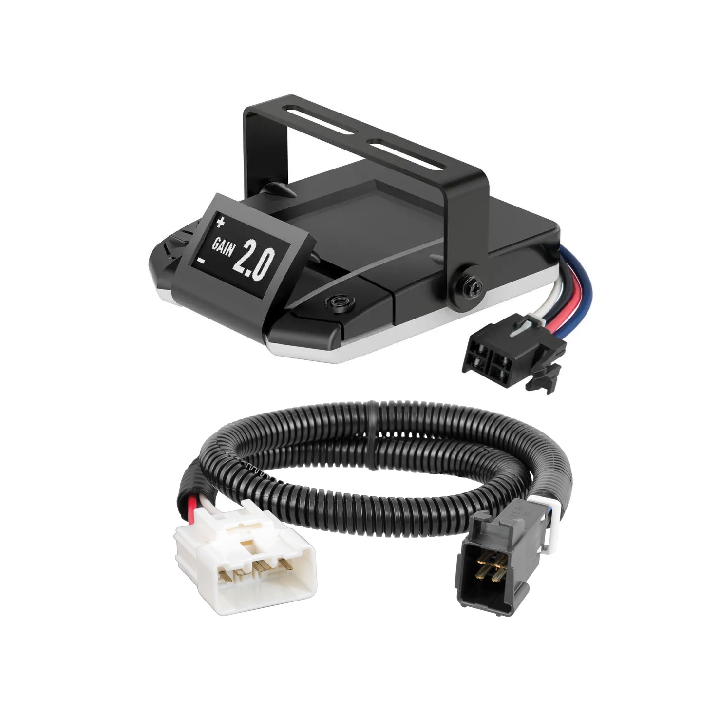 2016-2024 Toyota Tacoma All CURT Assure Proportional 1-4 Axel Auto Leveling Motion-Sensing Trailer Brake Controller thumbnail 0