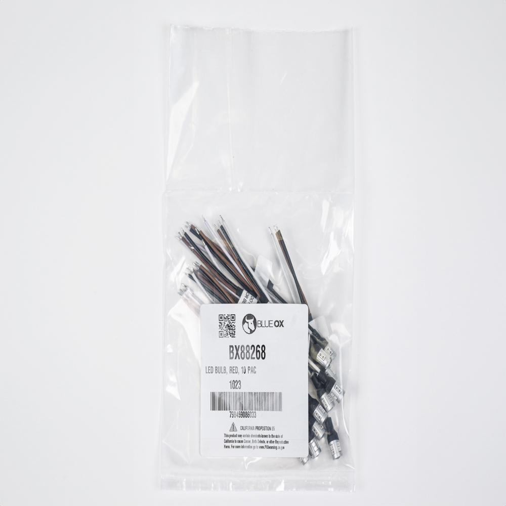 BlueOx Led Bulb, Red, 10 Pack BX88268 thumbnail 0