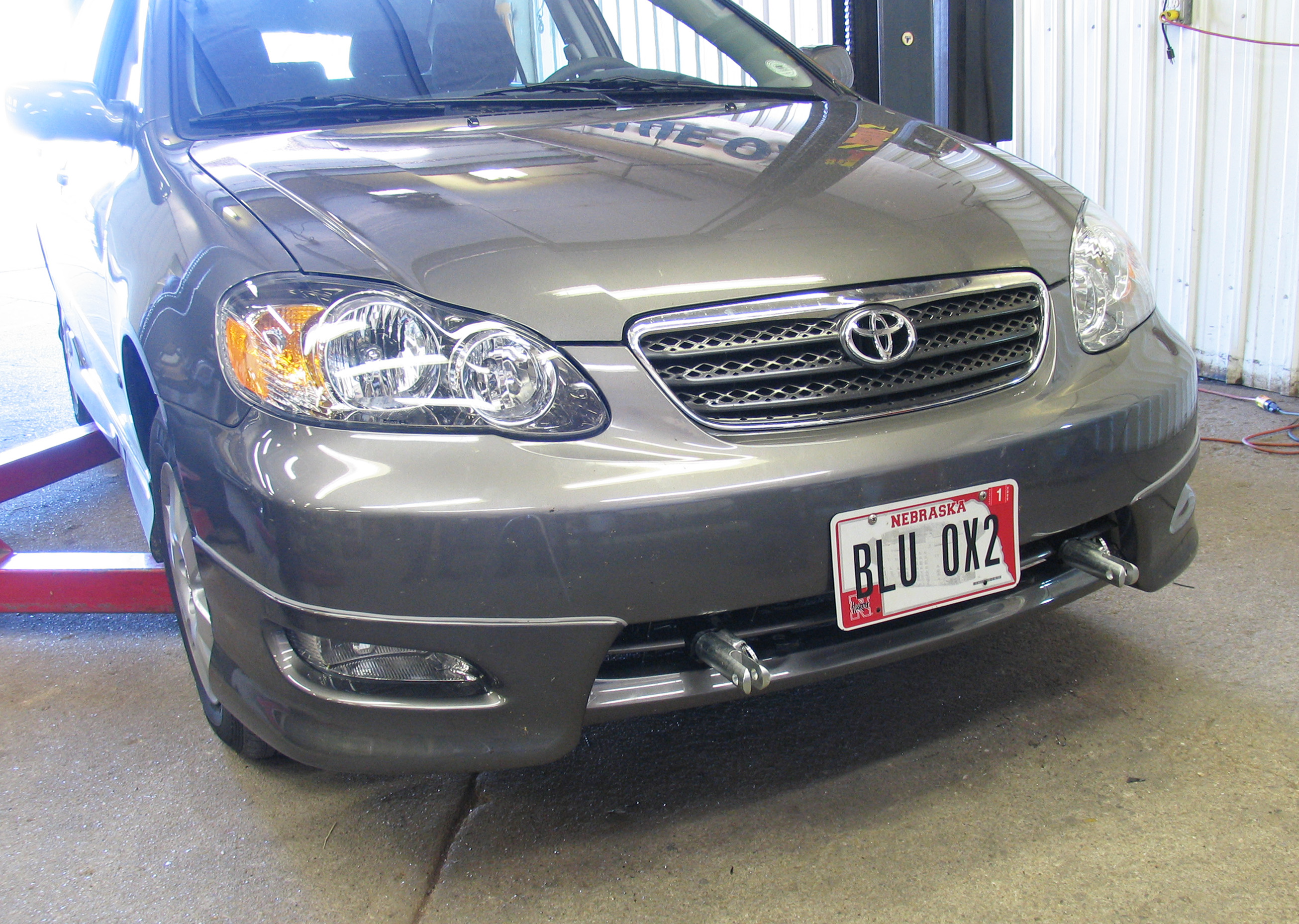 BlueOx Tow Bar Base Plate, Front Mount, RV Flat Towing for Select,TOYOTA MATRIX thumbnail 2