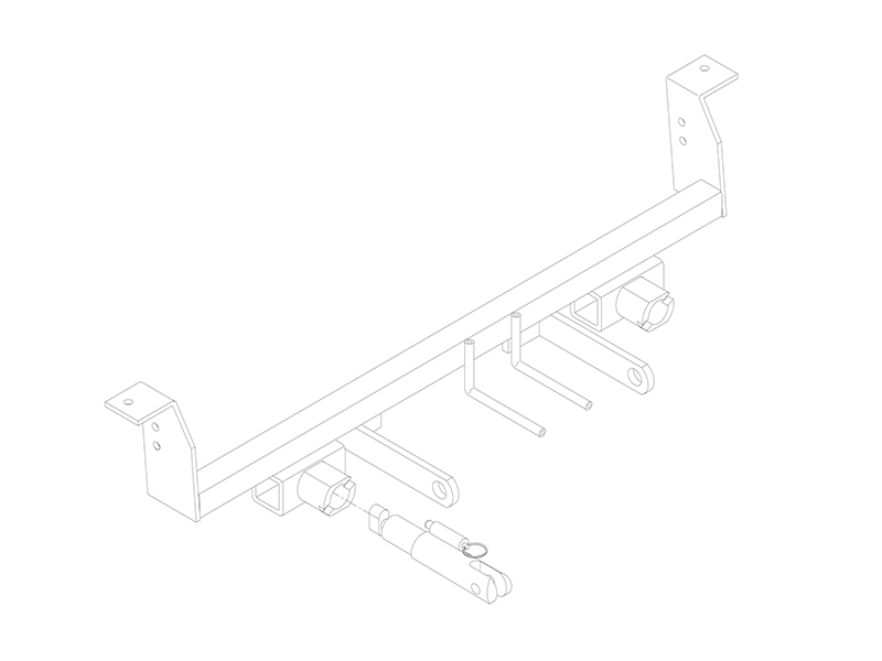 BlueOx Tow Bar Base Plate, Front Mount, RV Flat Towing for Select,TOYOTA SCION XA thumbnail 0