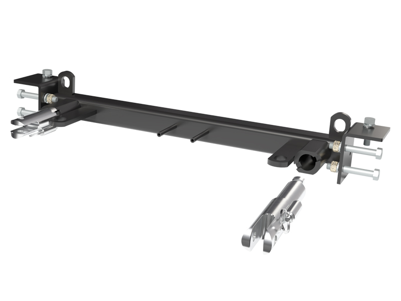 BlueOx Tow Bar Base Plate, Front Mount, RV Flat Towing for Select, CHEVY COLORADO thumbnail 0