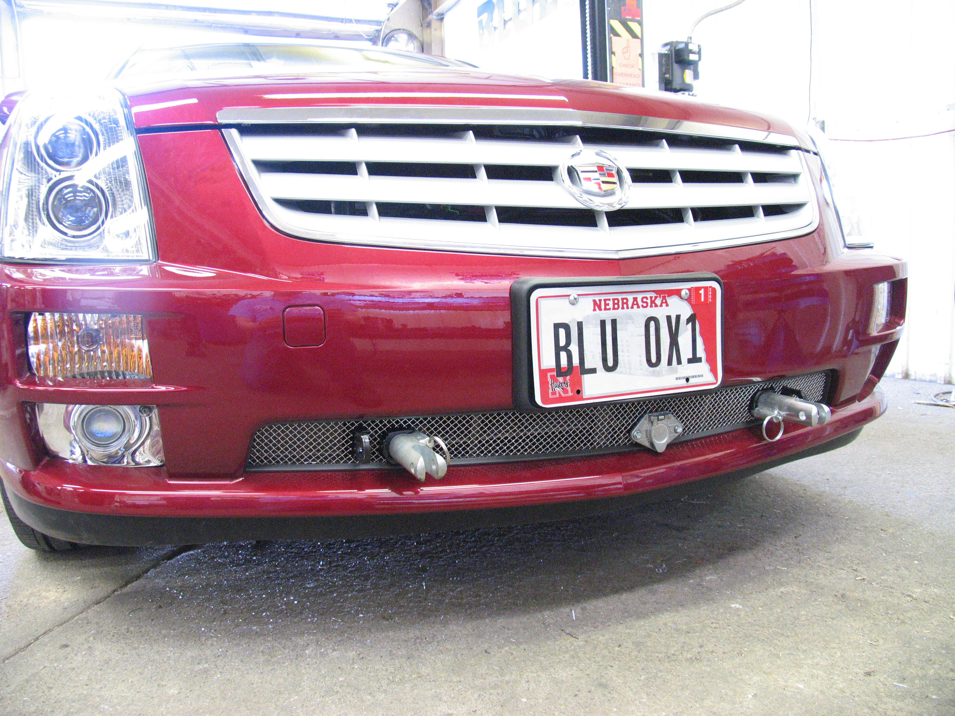 BlueOx Tow Bar Base Plate, Front Mount, RV Flat Towing for Select, CADILLAC STS E13 thumbnail 1