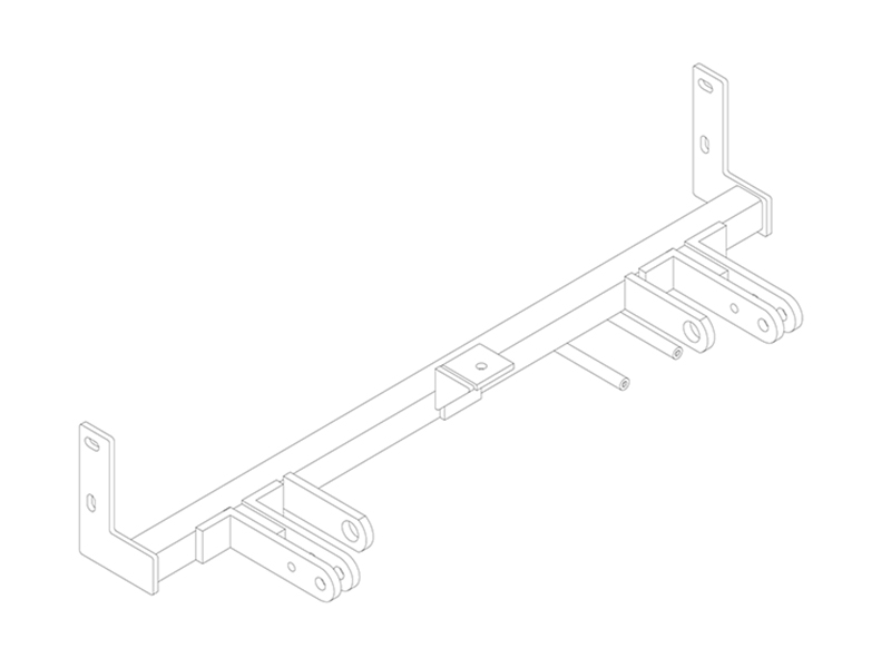 BlueOx Tow Bar Base Plate, Front Mount, RV Flat Towing for Select,TOYOTA COROLLA CE E13 thumbnail 0