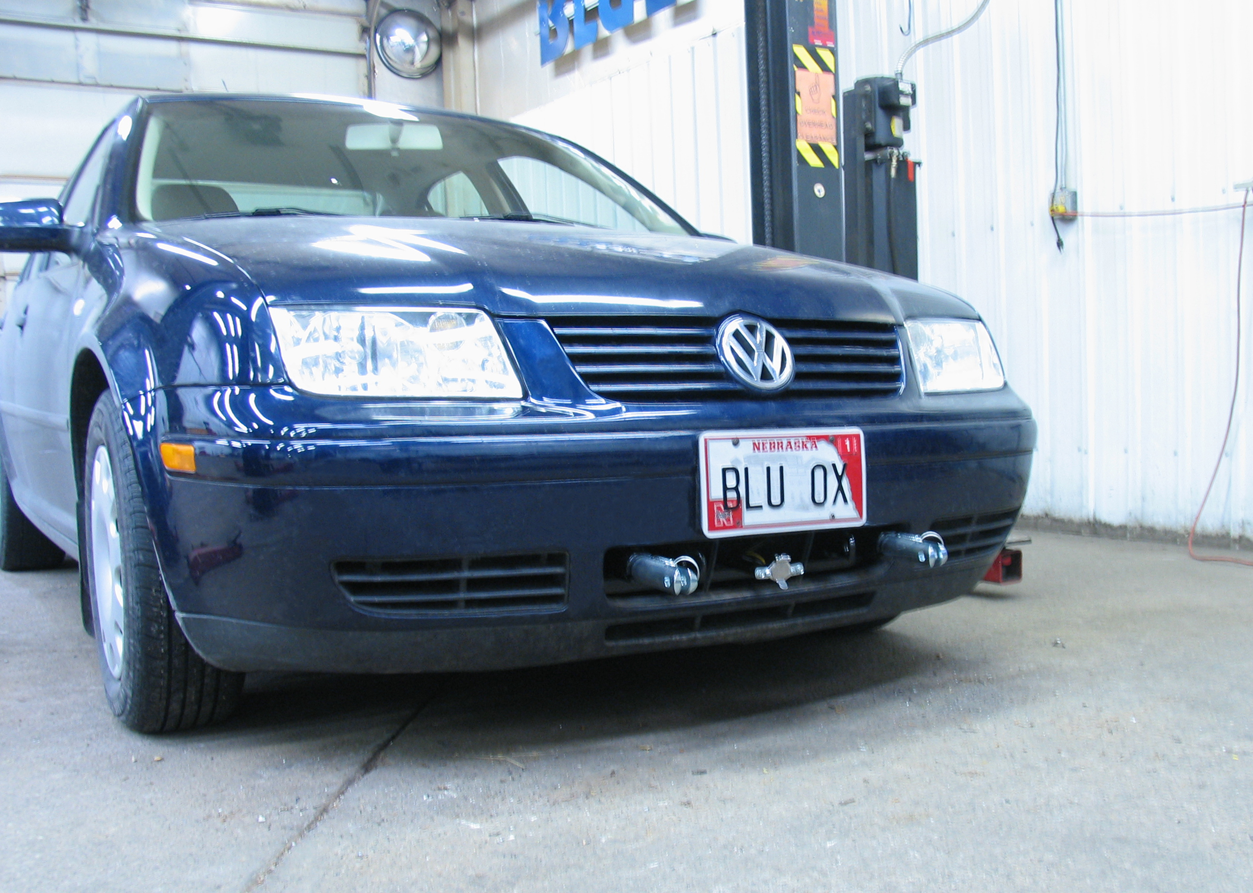 BlueOx Tow Bar Base Plate, Front Mount, RV Flat Towing for Select, VW JETTA TDI thumbnail 1