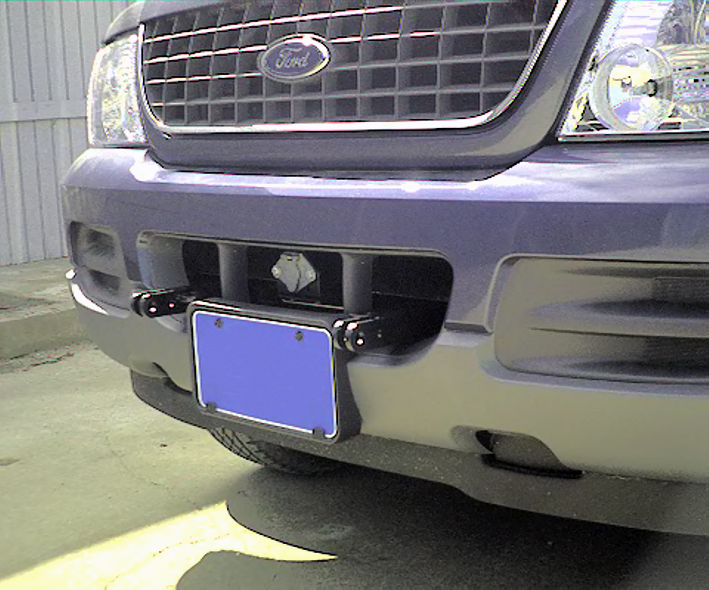 BlueOx Tow Bar Base Plate, Front Mount, RV Flat Towing for Select, FORD EXPL. XLTV6, 4WD thumbnail 1