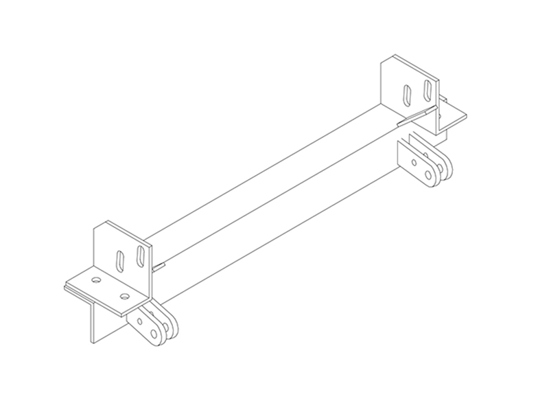 BlueOx Tow Bar Base Plate, Front Mount, RV Flat Towing for Select, FORD EXPL/MAZDA NAVAJO thumbnail 0