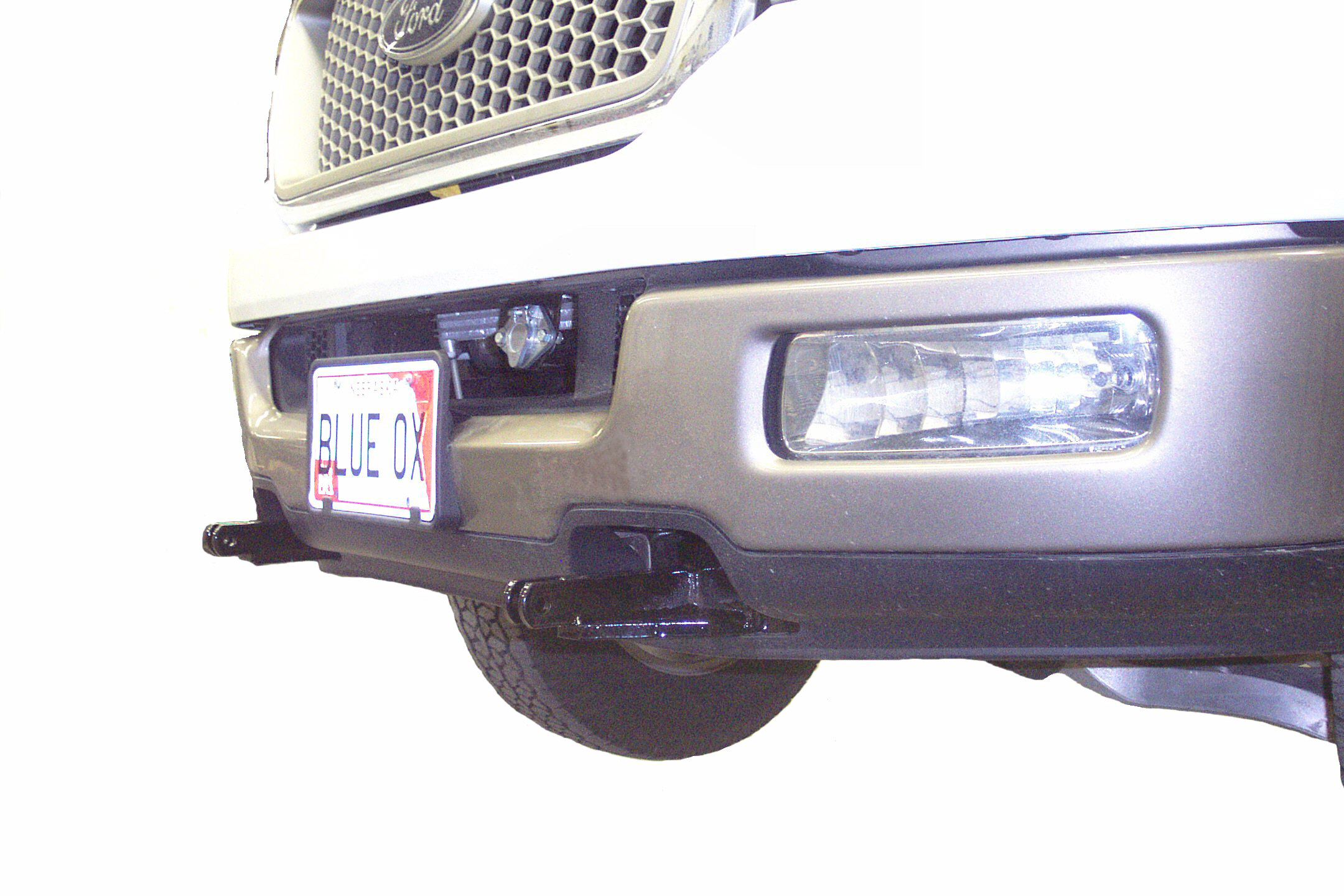 BlueOx Tow Bar Base Plate, Front Mount, RV Flat Towing for Select, FORD F150 4X4 thumbnail 2