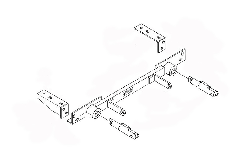 BlueOx Tow Bar Base Plate, Front Mount, RV Flat Towing for Select, JEEP GRAND CHEROKEE (R) thumbnail 0