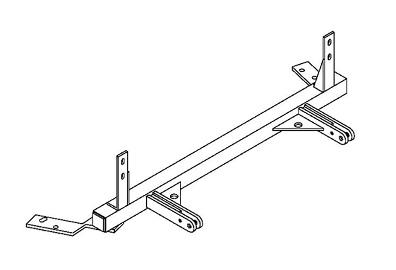 BlueOx Tow Bar Base Plate, Front Mount, RV Flat Towing for Select, LUMINA VAN/TRANSPORT thumbnail 0