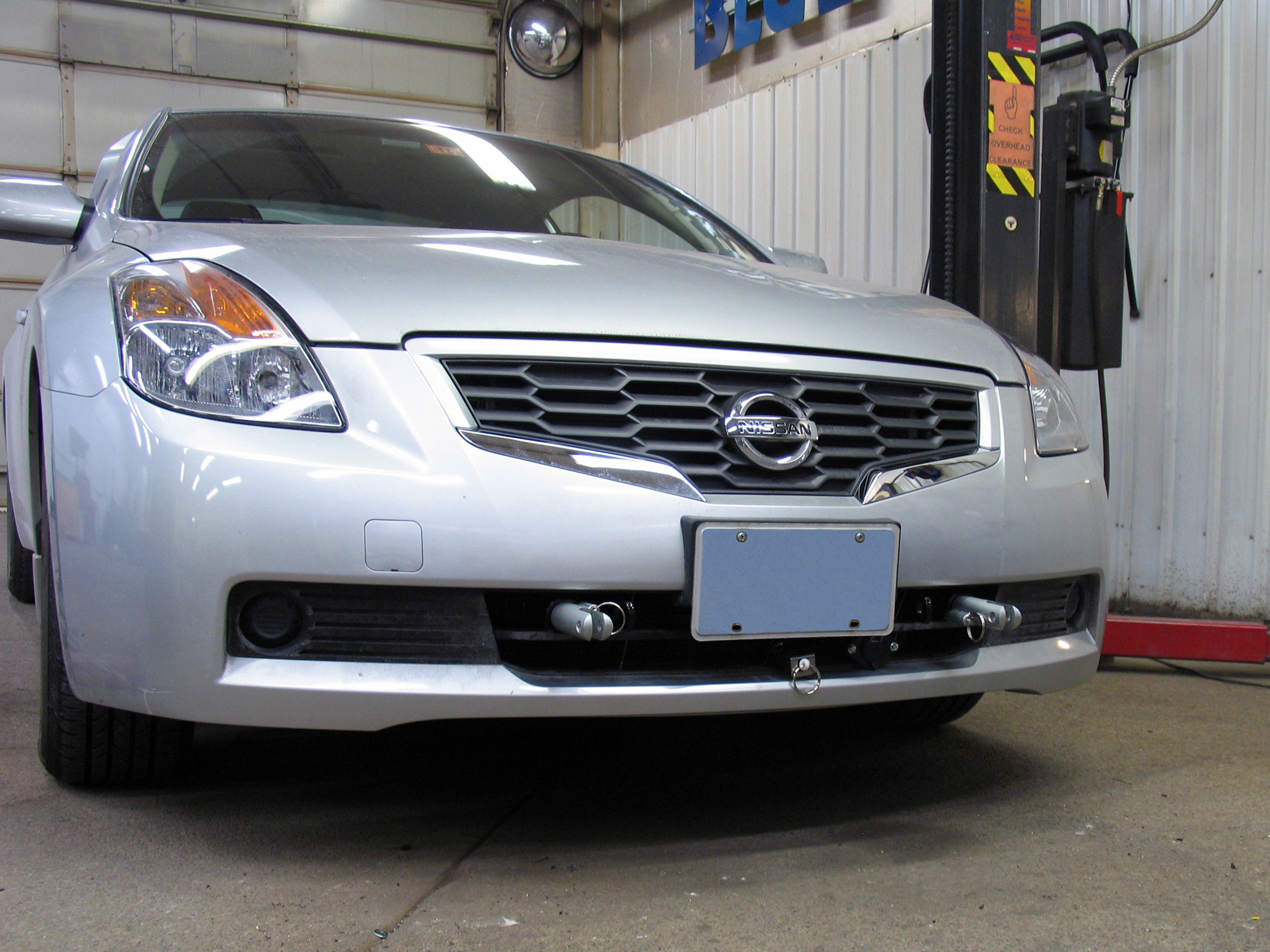 BlueOx Tow Bar Base Plate, Front Mount, RV Flat Towing for Select, NISSAN ALTIMA E13 thumbnail 1