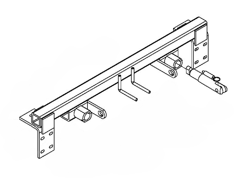 BlueOx Tow Bar Base Plate, Front Mount, RV Flat Towing for Select, NISSAN INFINITI QX56E13 thumbnail 0