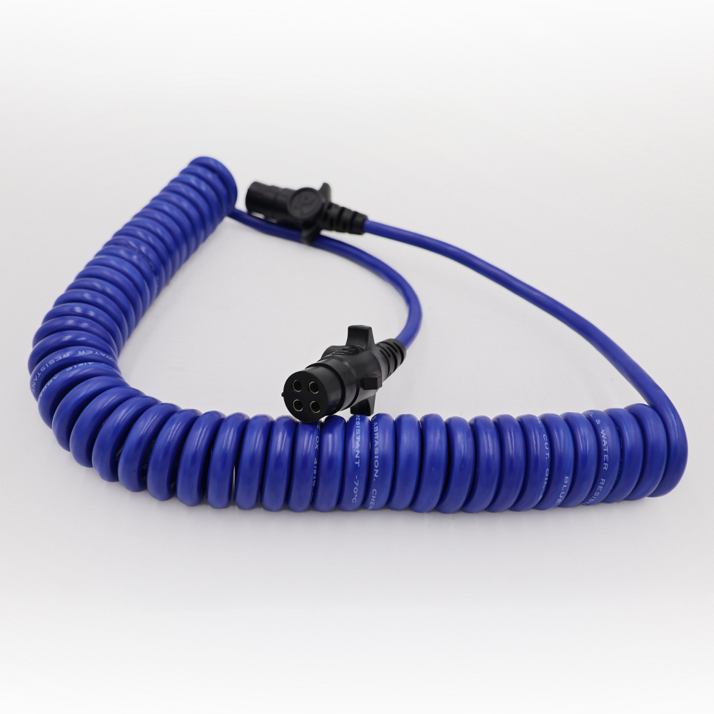 BlueOx 4 Wire Coiled Cable Ext.6 Ft Useabl BX8861 thumbnail 0