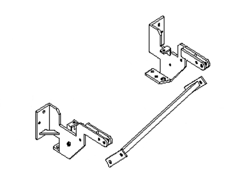 BlueOx Tow Bar Base Plate For Select SATURN SC2 BX3303 thumbnail 0