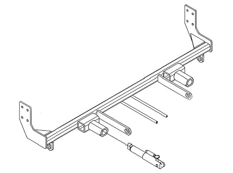 BlueOx Tow Bar Base Plate, Front Mount, RV Flat Towing for Select, BUICK LACROSSE thumbnail 0
