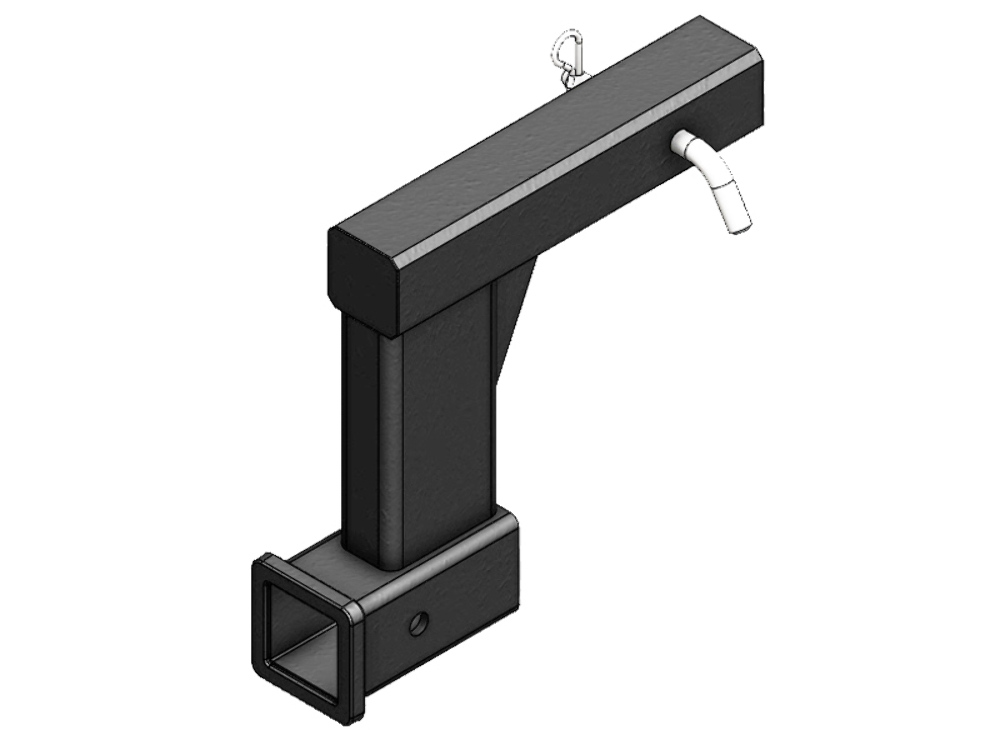 BlueOx Kit, 2 1/2" X 10" Drop Rcvr, 12.5K BX88375 thumbnail 0