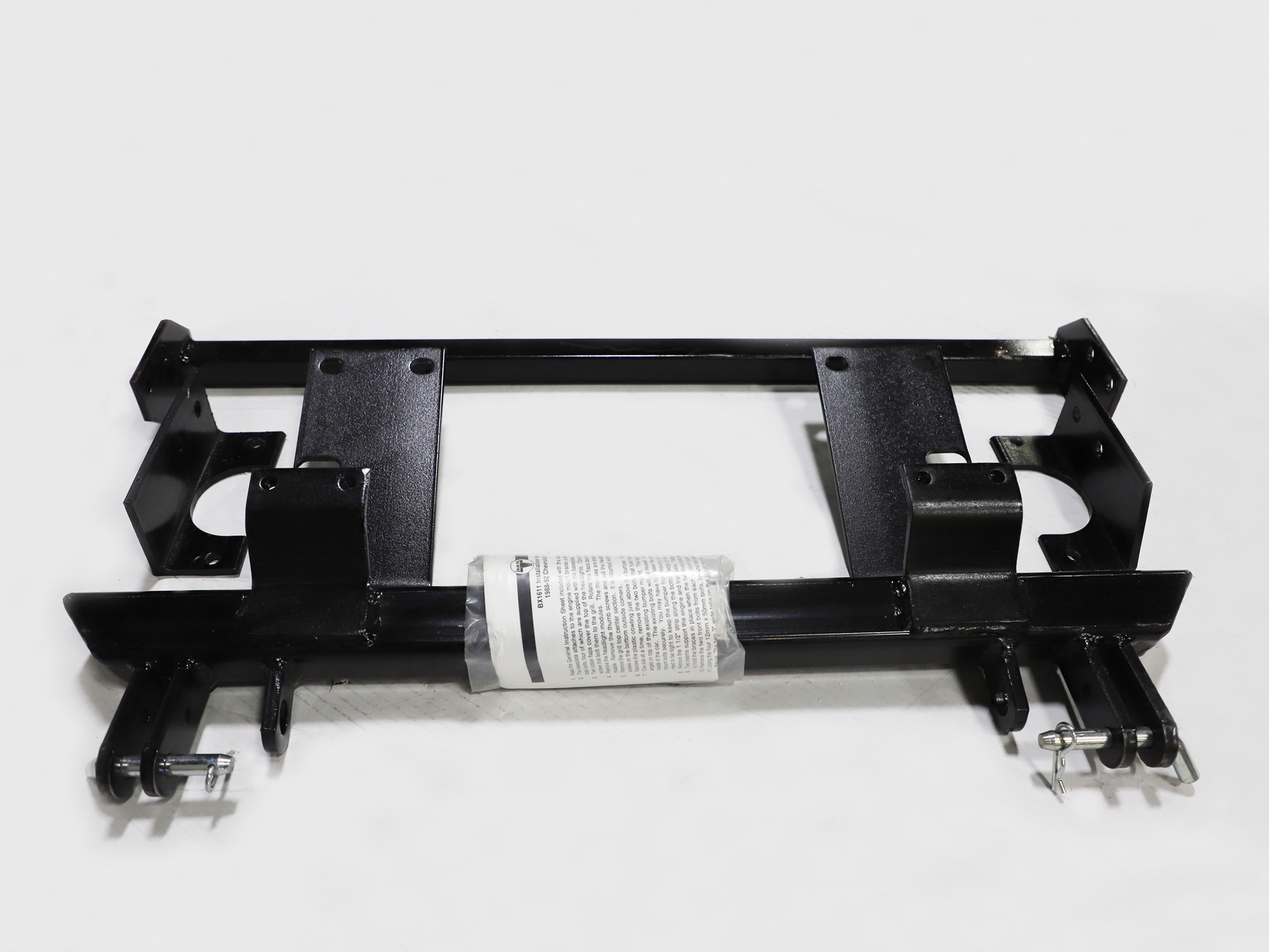 BlueOx Tow Bar Base Plate, Front Mount, RV Flat Towing for Select, CHEVY CORSICA E13 thumbnail 1