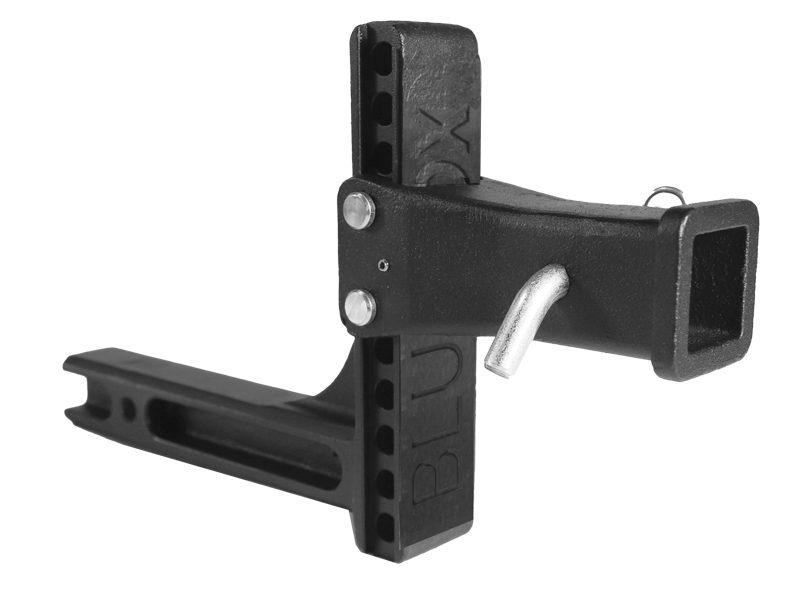 BlueOx Adjustable Drop Receiver, 2" Receiver, 8" Drop/Rise, 10K lbs Rated BX88340 thumbnail 1