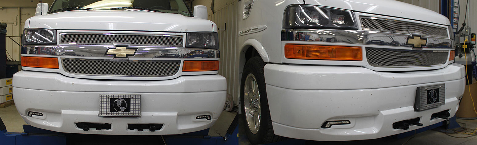 BlueOx Tow Bar Base Plate, Front Mount, RV Flat Towing for Select, CHEVY EXP 1500 CONV VAN E13 thumbnail 0