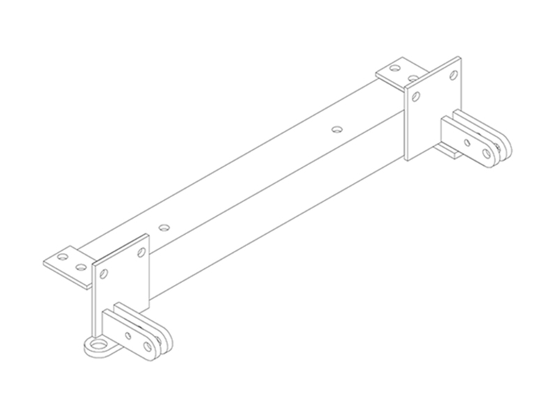 BlueOx Tow Bar Base Plate, Front Mount, RV Flat Towing for Select, TOYOTA PICKUP thumbnail 0