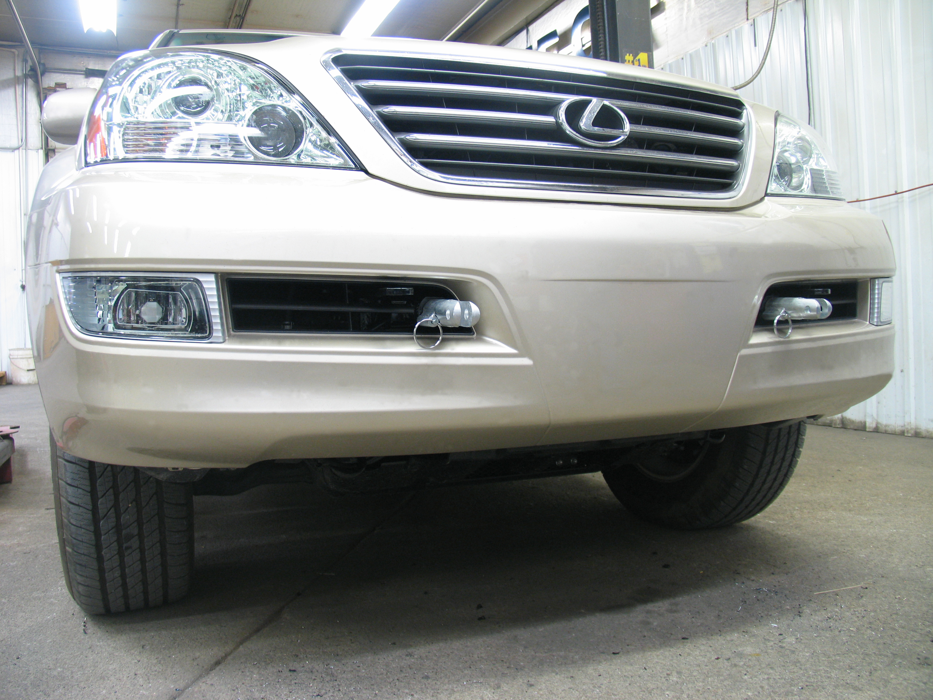 BlueOx Tow Bar Base Plate, Front Mount, RV Flat Towing for Select, LEXUS GX470 thumbnail 2