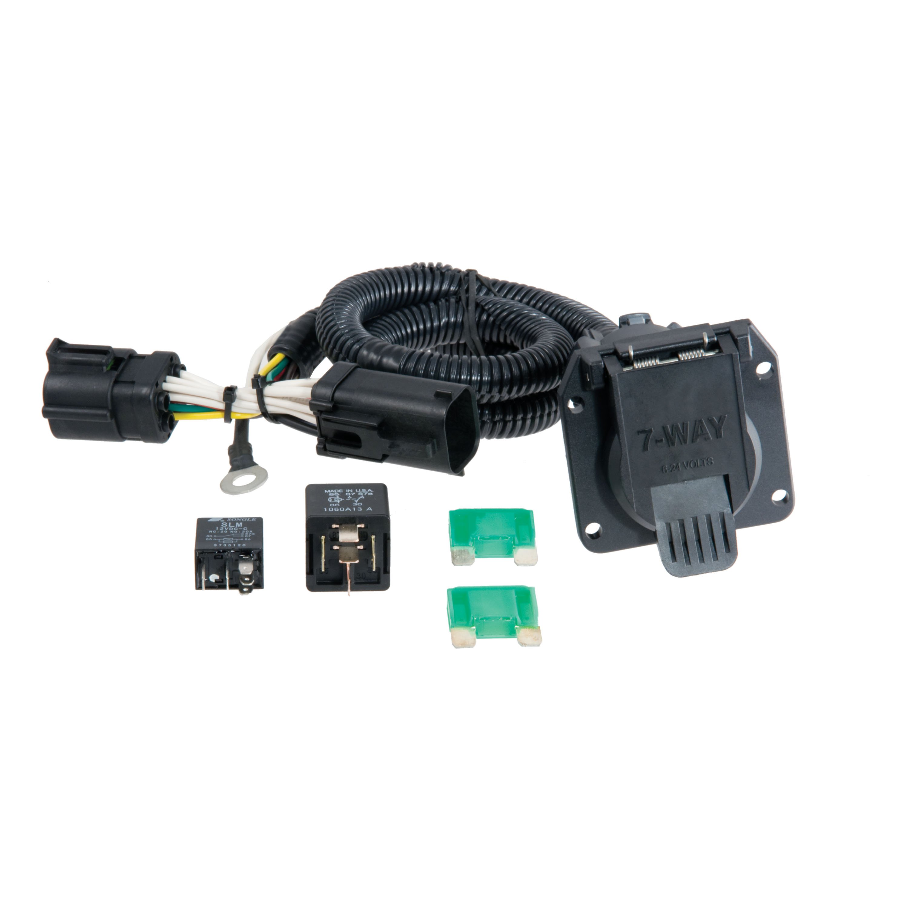 1997 - 2003 Ford F-150 New body Curt 2", Class 3 Trailer Tow Hitch + 7-way Wiring Kit 13038-2 thumbnail 1