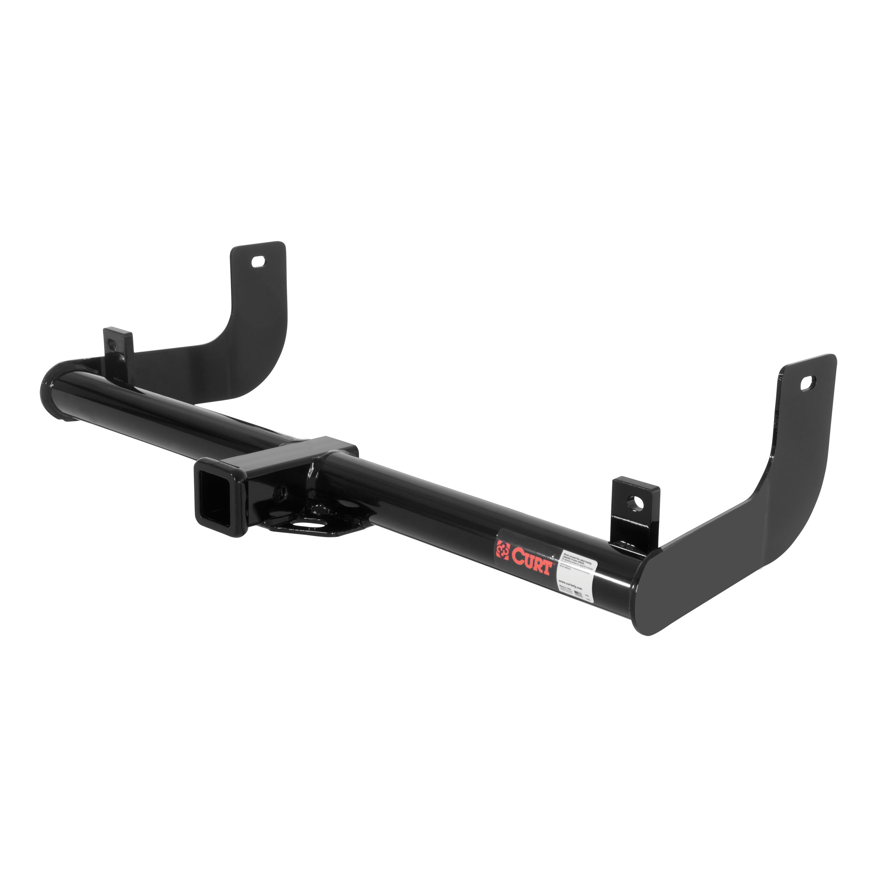 2010 - 2014 Ford F-150 Excluding factory receiver Curt 2", Class 3 Trailer Tow Hitch + 4-flat Wiring Kit 13371 thumbnail 2